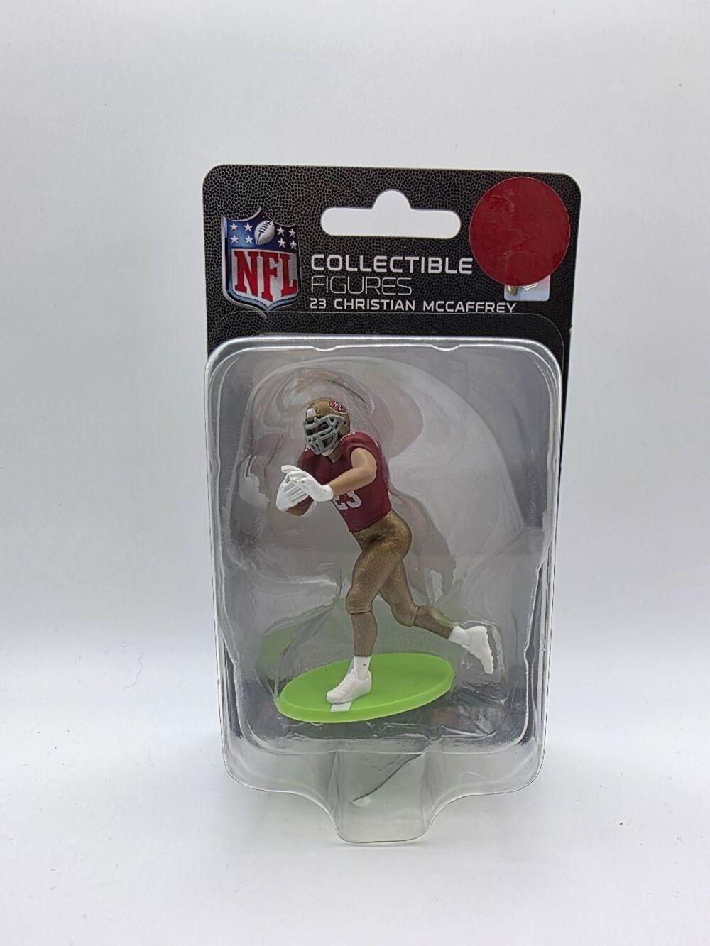 NFL Collectible Figure Christian McCaffrey Series 23 Excite Football New